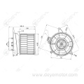 Heater fan blower motor for FORD FIESTA FUSION